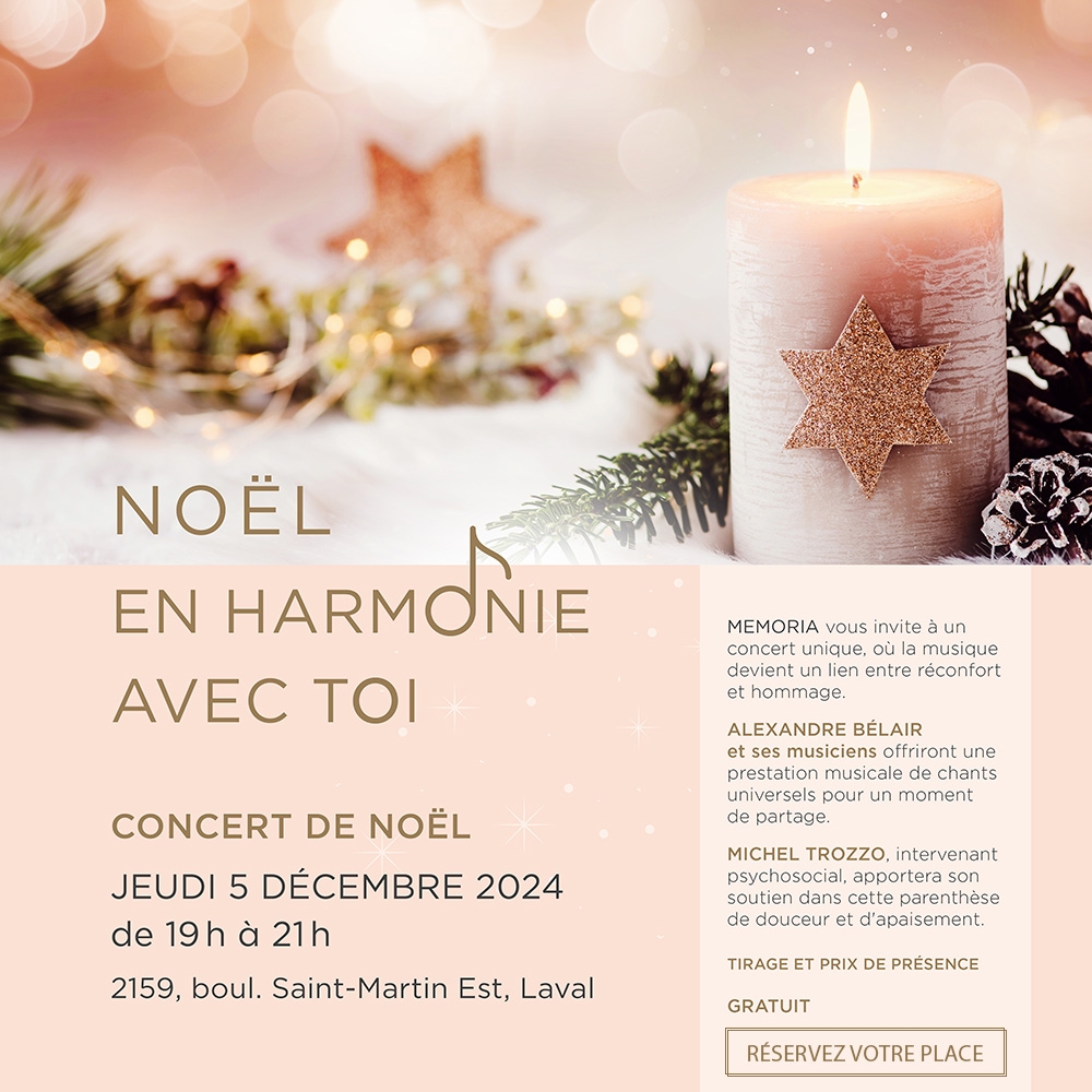 Concert - Noël en harmonie avec TOI